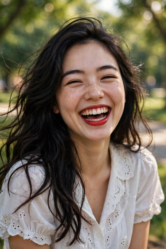 Smiling patient portrait